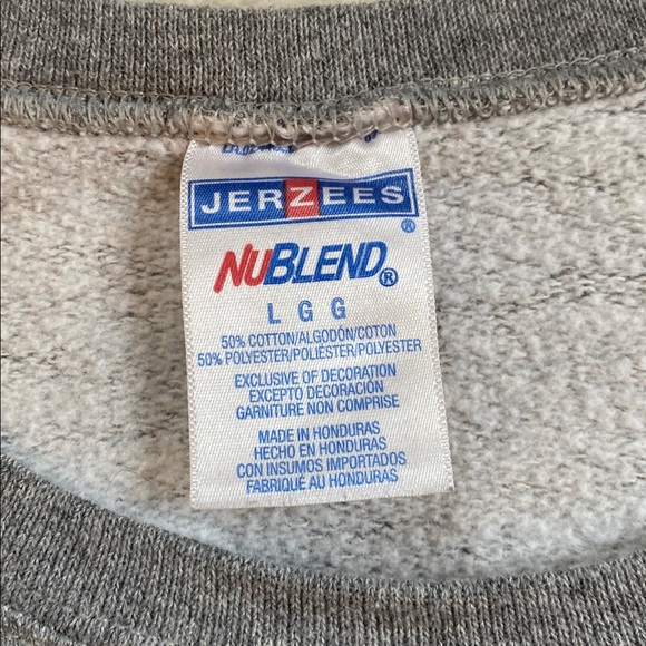 UVa University of Virginia gray crewneck sweatshirt Sz L - Picture 3 of 6